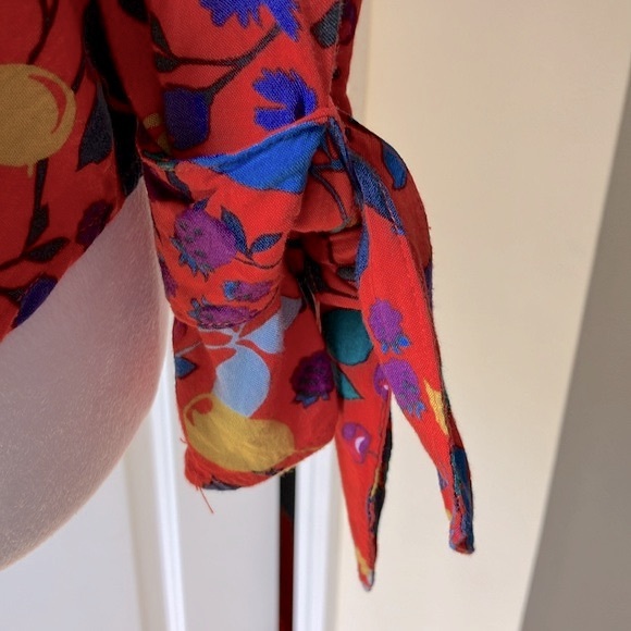 Maeve by Anthropologie Long Sleeve Multicolor Light Shirt - Picture 7 of 12